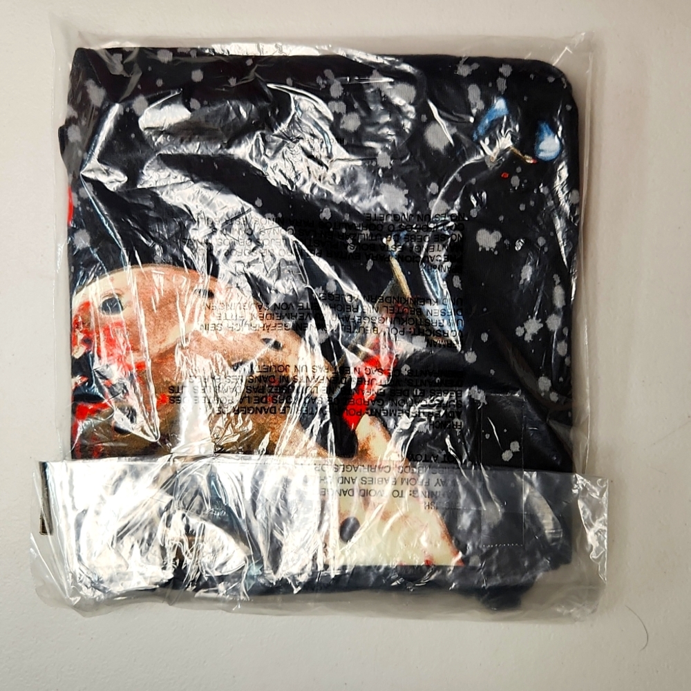 ❤️NWT HOT TOPIC FRIDAY THE 13TH TEE JASON VOORHEES BLOOD MASK HALLOWEEN PLUS 2X - Picture 5 of 8